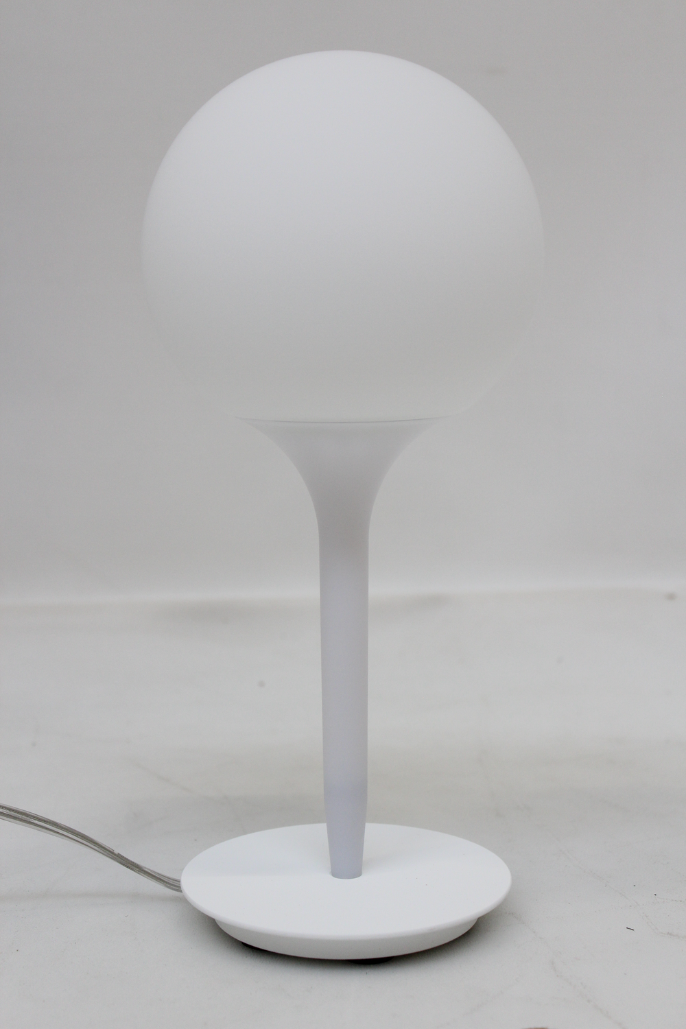 Castore Tischleuchte Tischlampe Nachttischlampe Lampe Leuchte E14 H 31,4 cm weiß