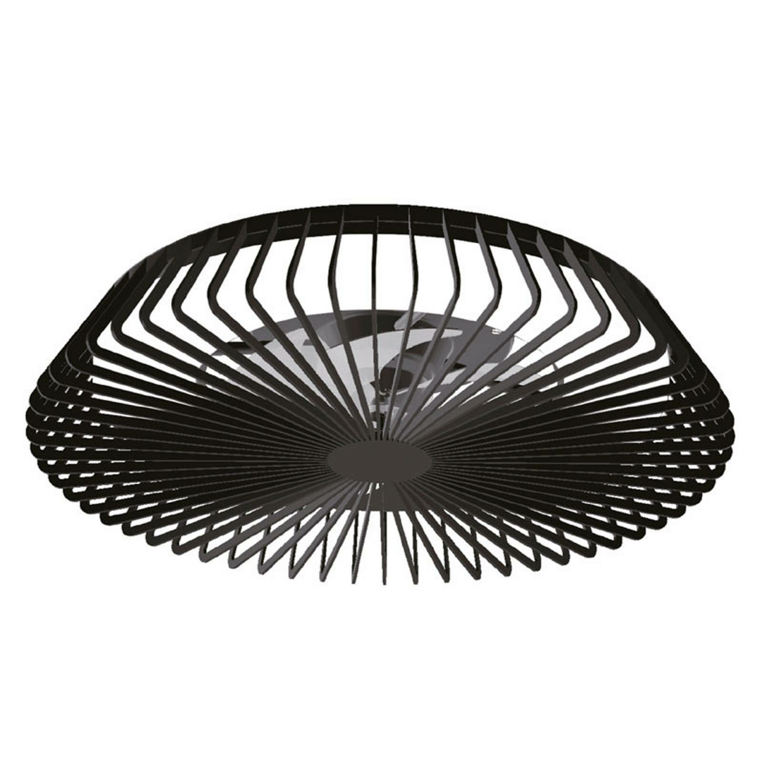 Mantra Iluminación Deckenventilator Himalaya LED Deckenleuchte Lampe App schwarz