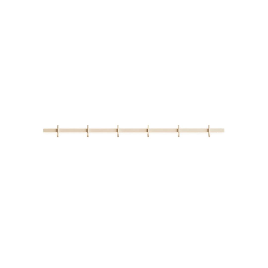 String Relief Wandgarderobe Hakenleiste 82 Cm Beige Aluminium Garderobe Haken B-Ware