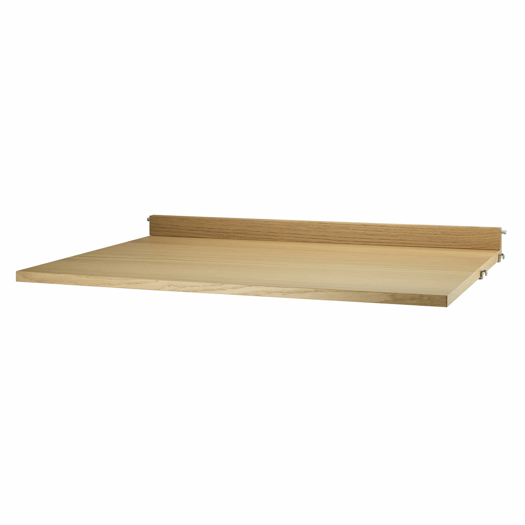 String Arbeitsplatte Schreibtischplatte Bürotischplatte Mdf Eiche 78 X 58 X 2 Cm B-Ware