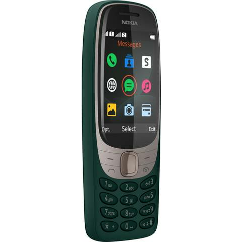 Nokia Dual SIM Handy Telefon Smartphone 7,1 cm (2.8") RAM 16 MB Speicher 8 MB