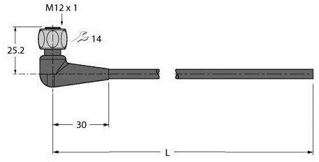 Turck 6933875 Sensor /Aktor Anschlussleitung Verbindungsleitung Leitung B-Ware - 4047101347531