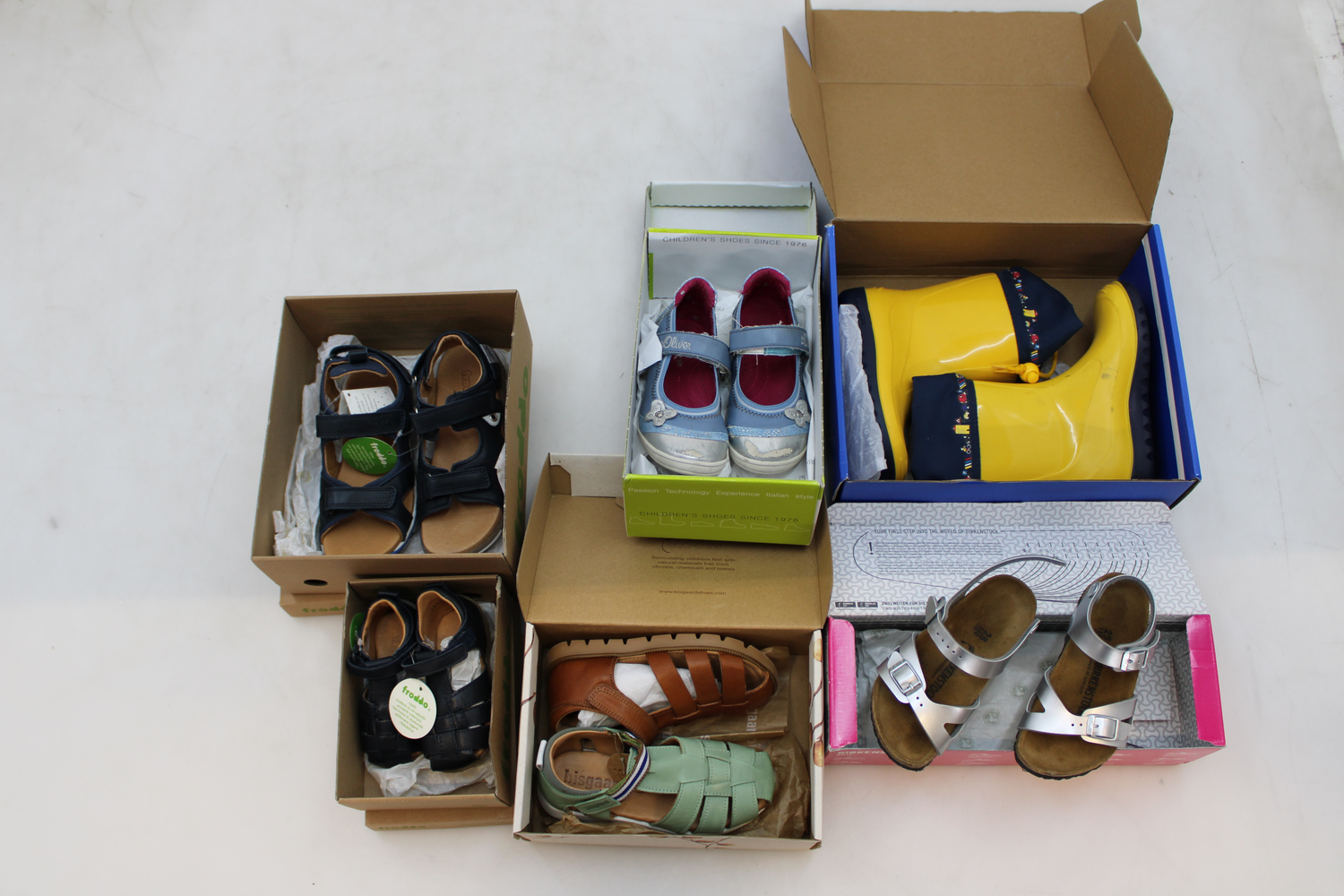 B-Ware 21 x Kinderschuhe Schuhe Sommer Winter Sonderposten SIEHE TEXT/FOTO