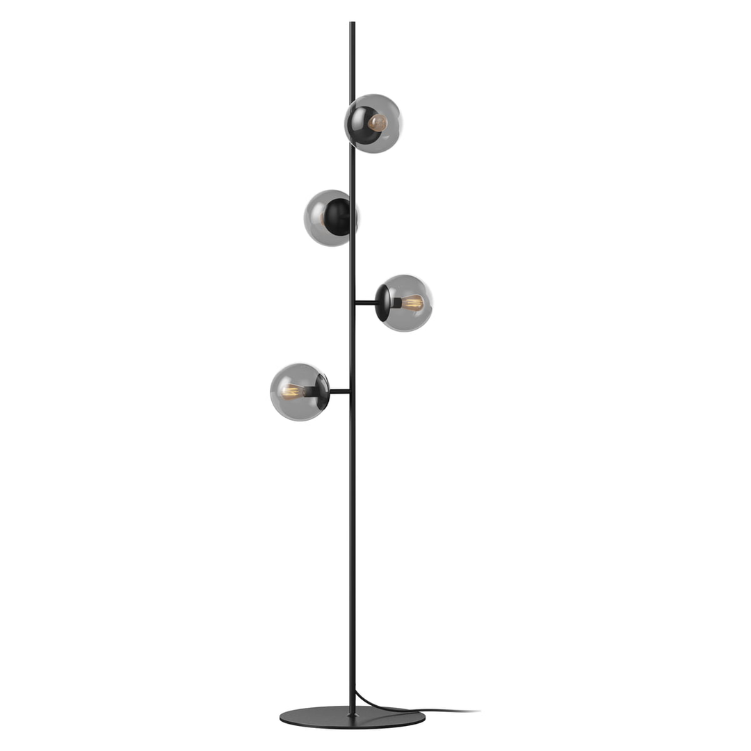 Bolia - Orb Stehleuchte schwarz matt rauchgrau Stehlampe Lampe SIEHE TEXT/FOTO