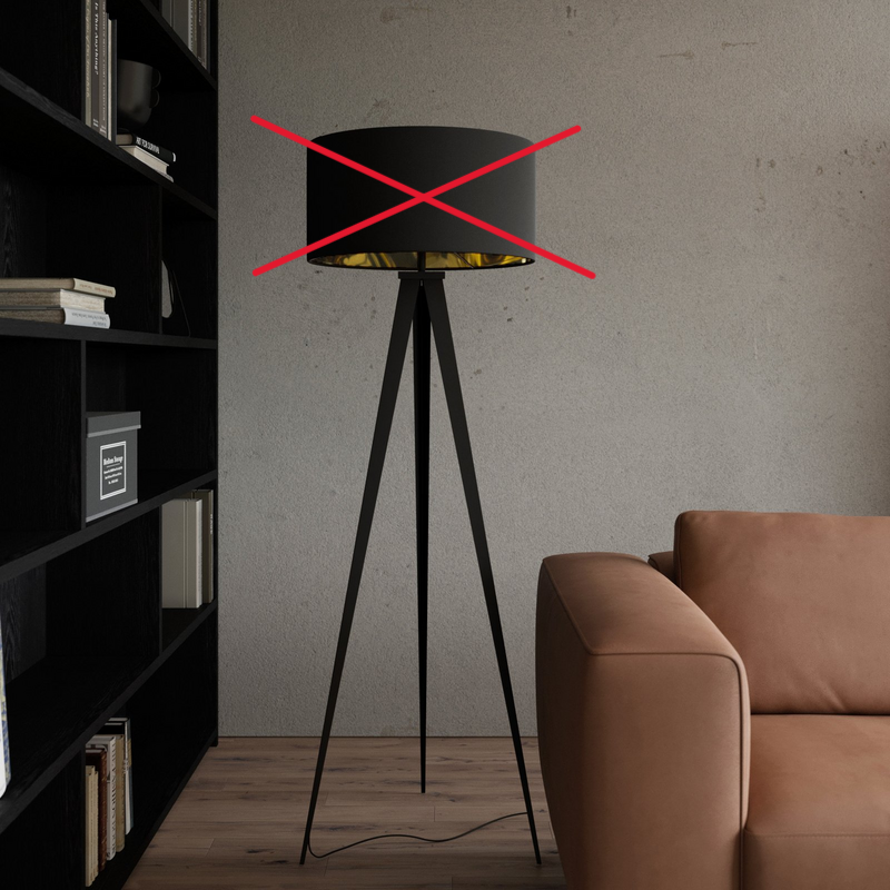 Lindby Benik Tripod Standleuchte Stehleuchte Wohnzimmerlampe SIEHE TEXT/FOTO