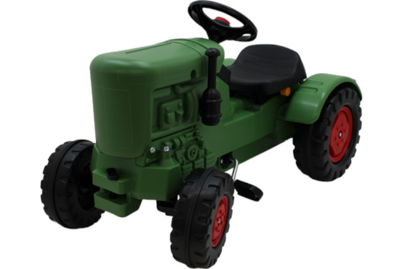 BIG Traktor Trettraktor Tretfahrzeug Kindertraktor Rutscher Dieselross Traktor