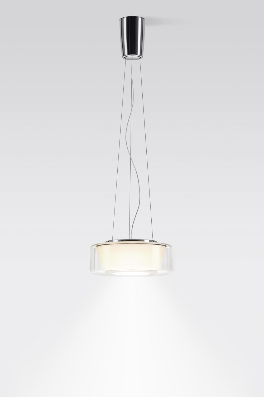 Serien Curling Rope Led Pendelleuchte Hängelampe Large Schirm Klar Reflektor B-Ware - 8550164