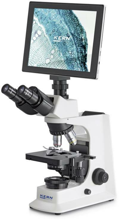 Kern Durchlichtmikroskop Trinokular 1000x Durchlicht Durchlichtmikroskop-Digital
