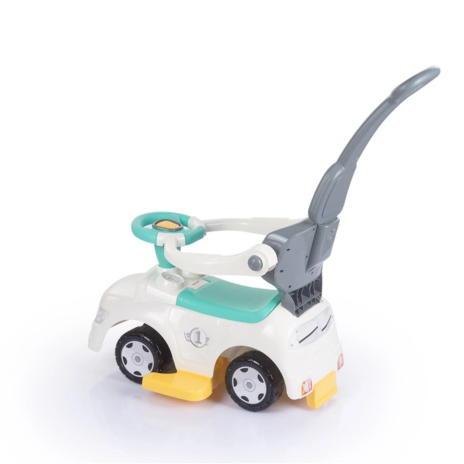 Dolu Step Car 3 In 1 Kinder Aufsitzspielzeug Fahrzeug Rutschauto Weiß B-Ware - 8690089026347