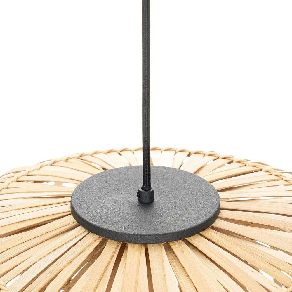 Lindby Ilajus Pendant ø62 Bamboo Hängeleuchte Pendelleuchte Leuchte Lampe Bam184 B-Ware - 4251911764857