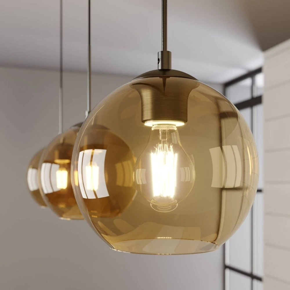 B-Ware Lindby Sofian Hängeleuchte Pendelleuchte Deckenlampe Leuchte Dreiflammig Am806