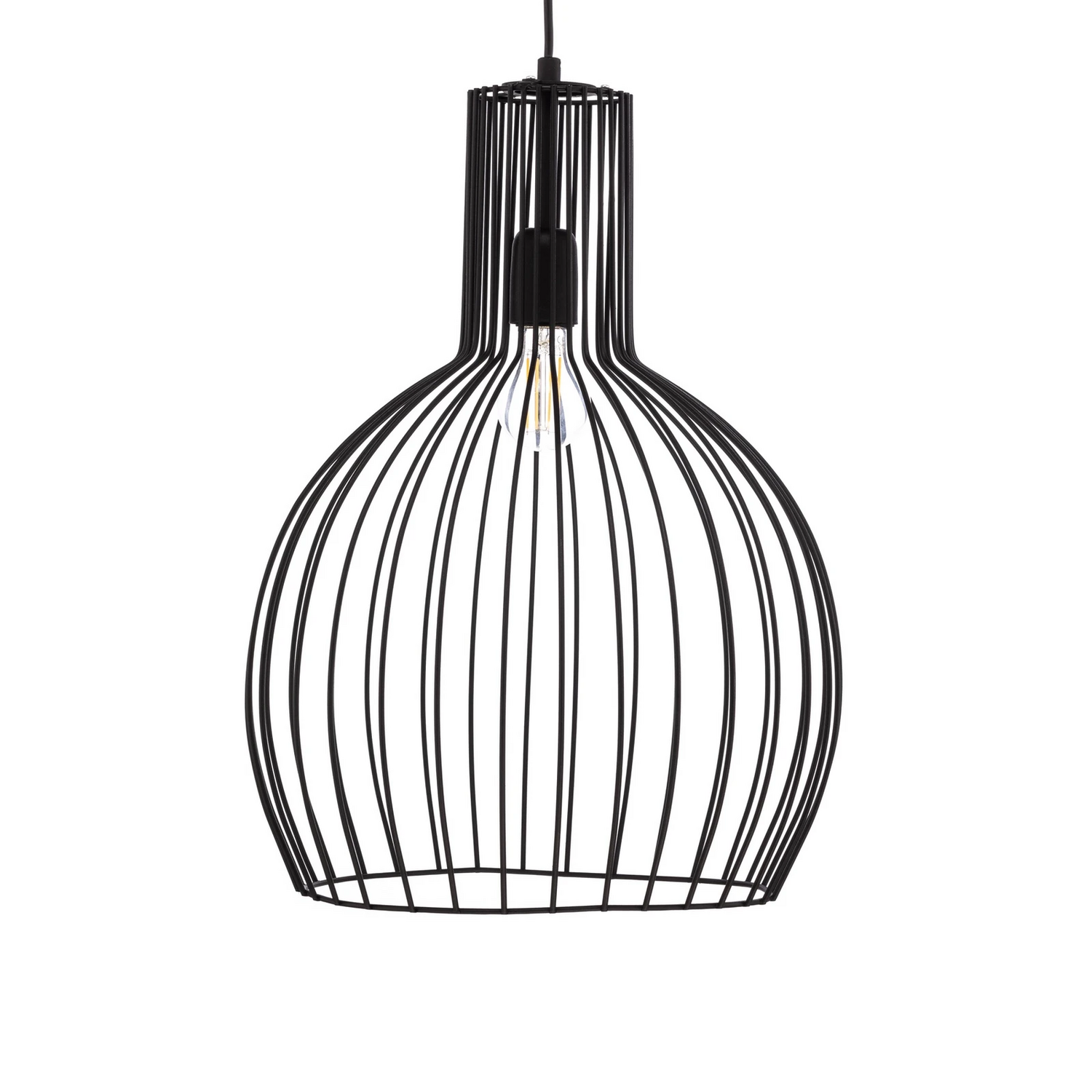 Hängelampe Fellini Mr 756 1 Flammig ø 38cm Schwarz Deckenlampe Deckenleuchte E27 B-Ware - 8681875641585