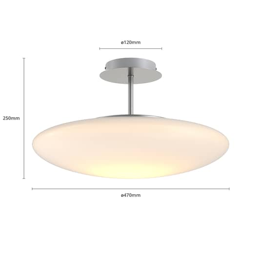 Lindby LED-Opalglas-Deckenlampe Gunda Hängelampe Lampe Leuchte LED 36W Weiß813