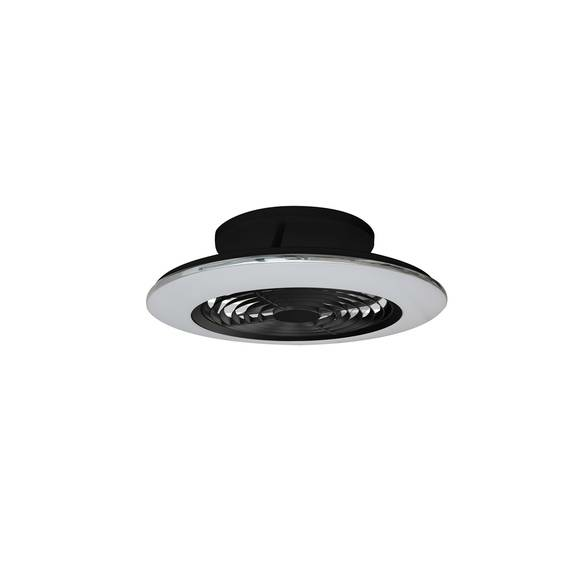 Mantra Iluminación LED-Deckenventilator Alisio Deckenventilator LED mini schwarz