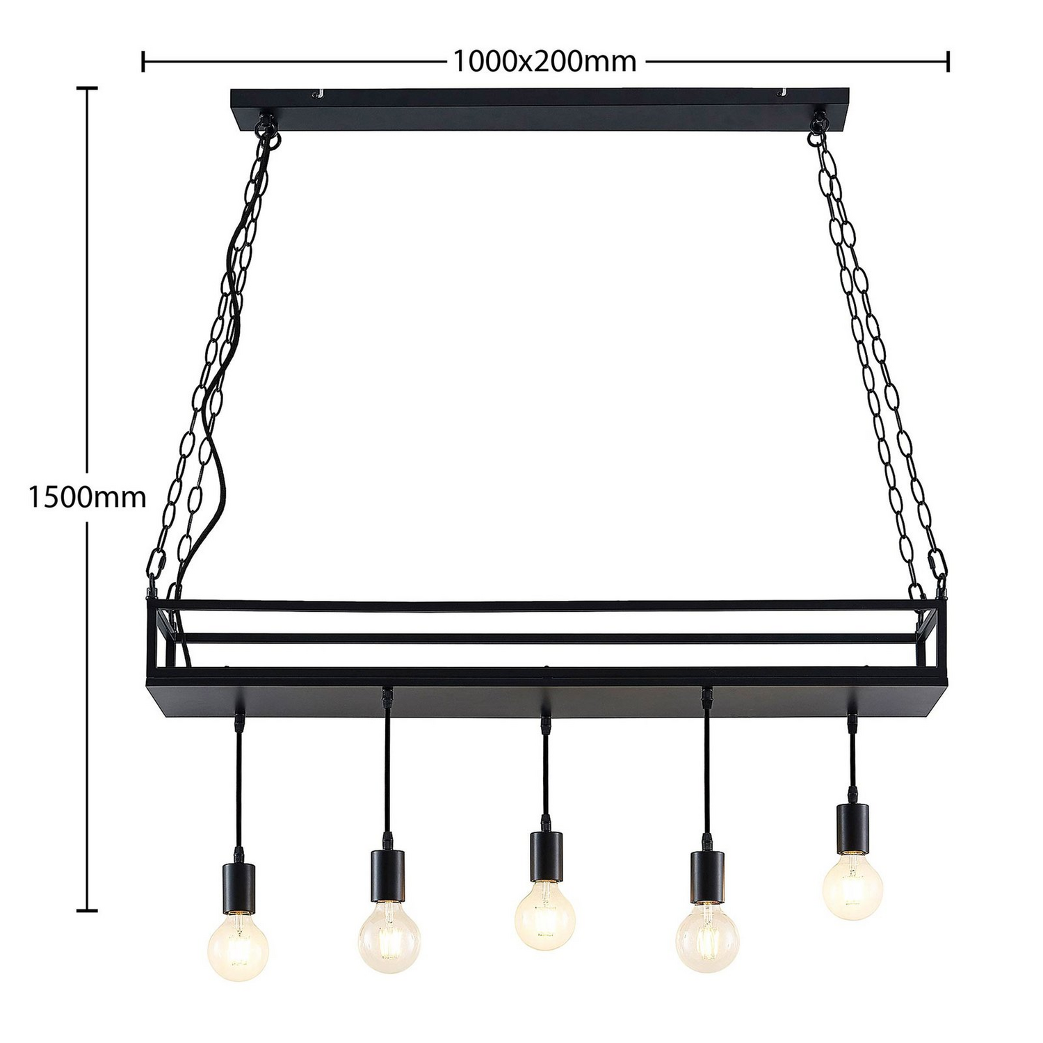 Lindby Kirista Pendelleuchte Deckenlampe Hängeleuchte Deckenleuchte Leuchte 954 B-Ware - 4251911734829