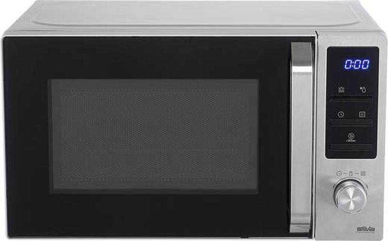 Silva Homeline MWG-E 20.8 Mikrowelle Küche 800 W 20 l Garraum 1000 Watt Grill