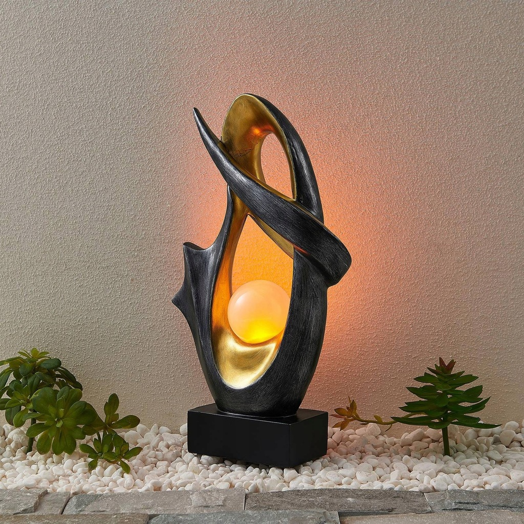 Lindby Solarlampe Daithi Solarleuchte Außenleuchte Gartenleuchte Lampe Leuchte