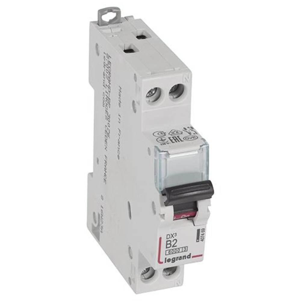 Legrand 407469 Leitungsschutzschalter Leitungsschutz Schalter Schutz 2 A 230 V/Ac B-Ware - 3245064074698
