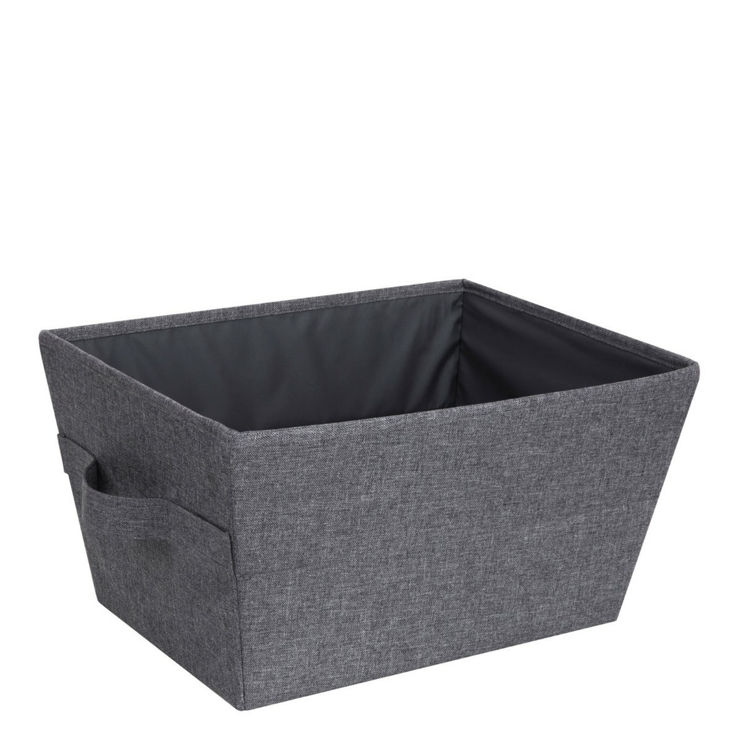 Bigso Box of Sweden Tapered Aufbewahrungskorb Korb Organizer medium Grau