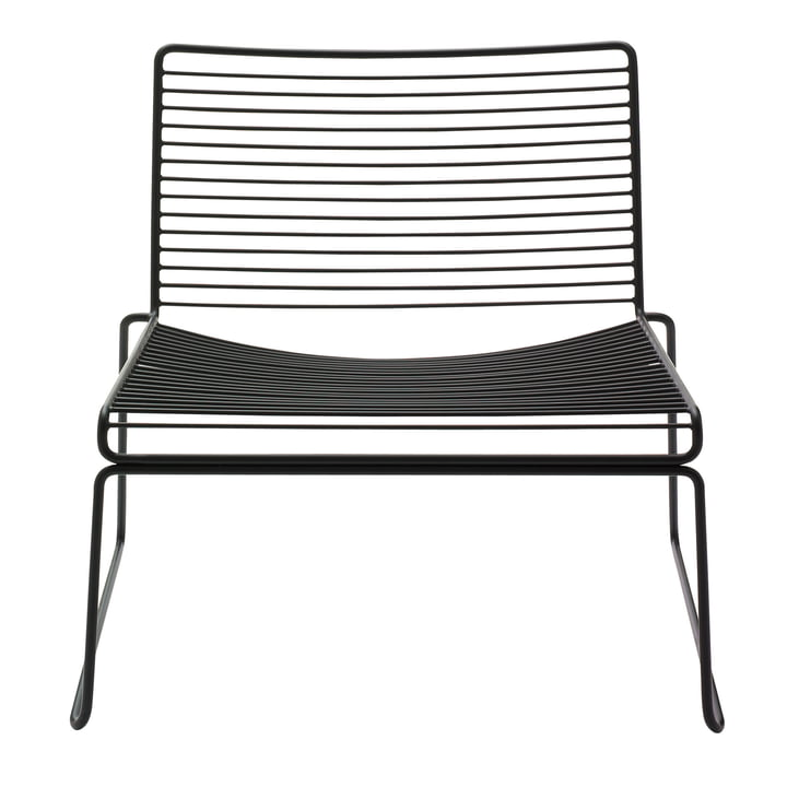 Hay Hee Lounge Chair Stuhl Sessel Relaxsessel Gartenstuhl Terrassenstuhl Schwarz B-Ware