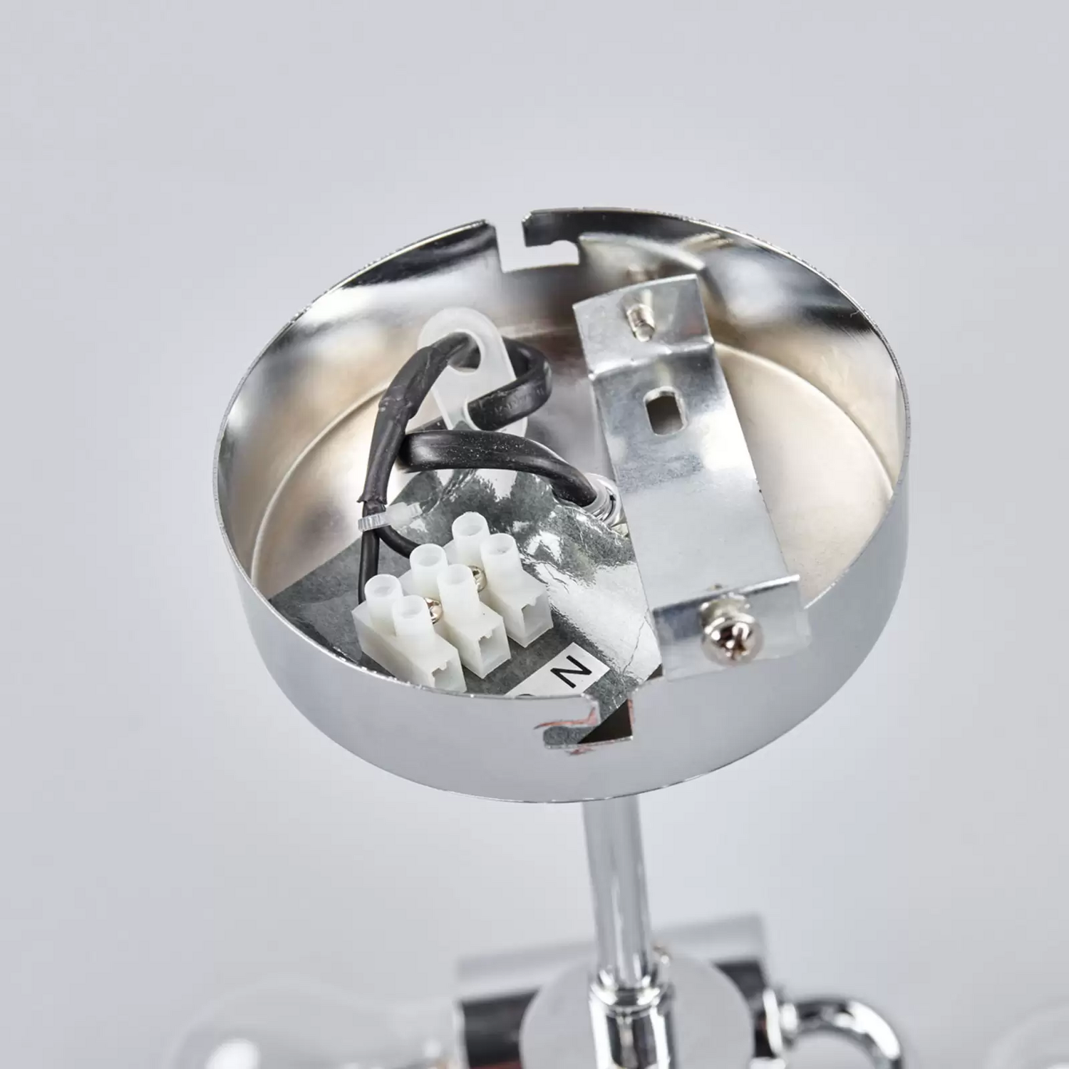 B-Ware Lindby Deckenlampe Melia Deckenlampe Deckenlicht Leuchte Lampe Braun Grau