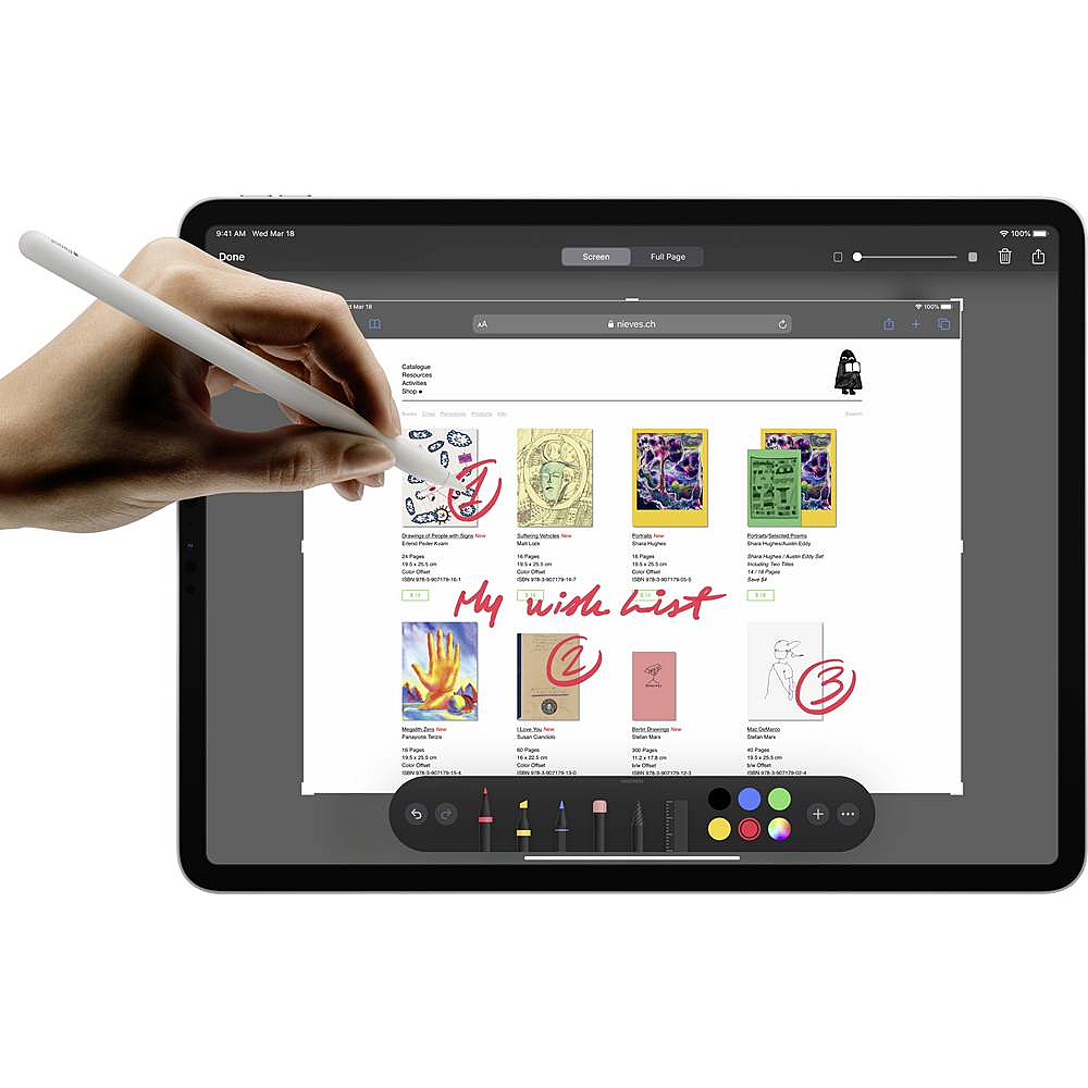 Apple iPad Pro 11 (2020) WiFi 256 GB Space Grau Tablet spacegrey UNVOLLSTÄNDIG