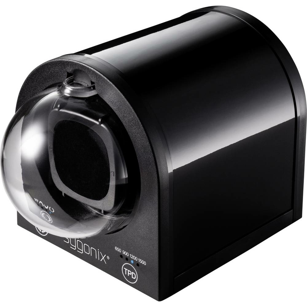 Sygonix Uhrenbeweger 1 Uhr Uhrenbox Uhrenkasten Uhrendreher Uhrenhalter Schwarz B-Ware