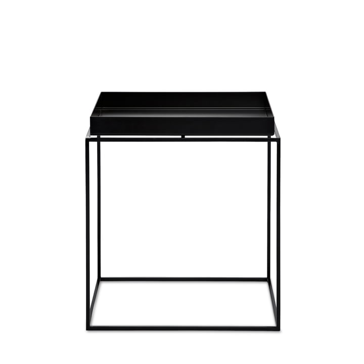 Hay Tray Table Beistelltisch Couchtisch Sofatisch Tisch 44x40x40cm Stahl Schwarz B-Ware