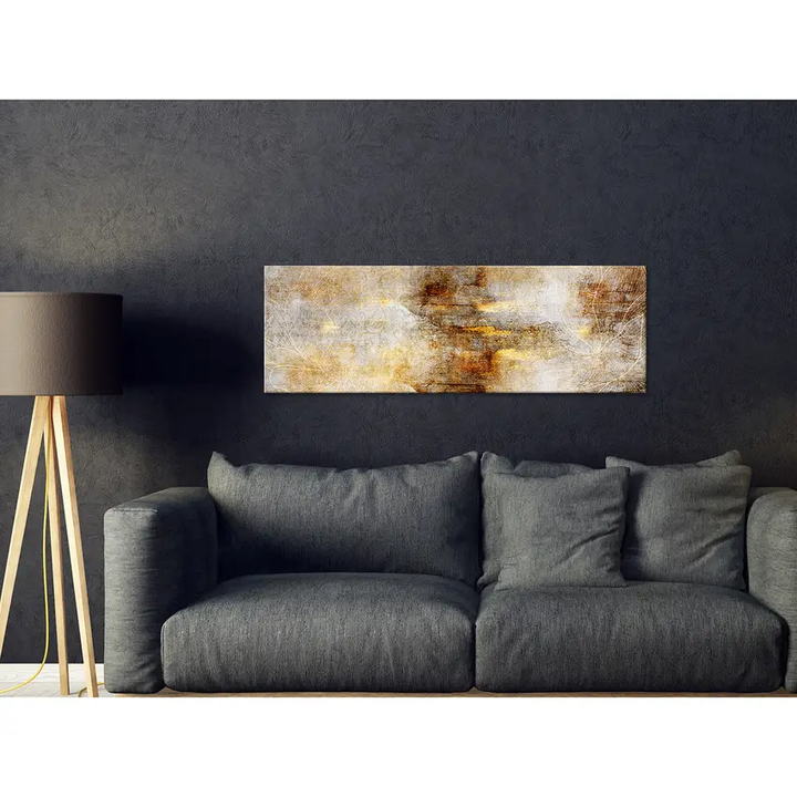 Artgeist Wandbild Magic of Luxury Leinwand Bild Gemälde Kunst Wanddek 90x30cm