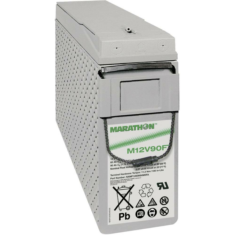 GNB Marathon EXIM12V90FT NAMF120090HM0FB Bleiakku 12 V 86 Ah Blei-781853603749