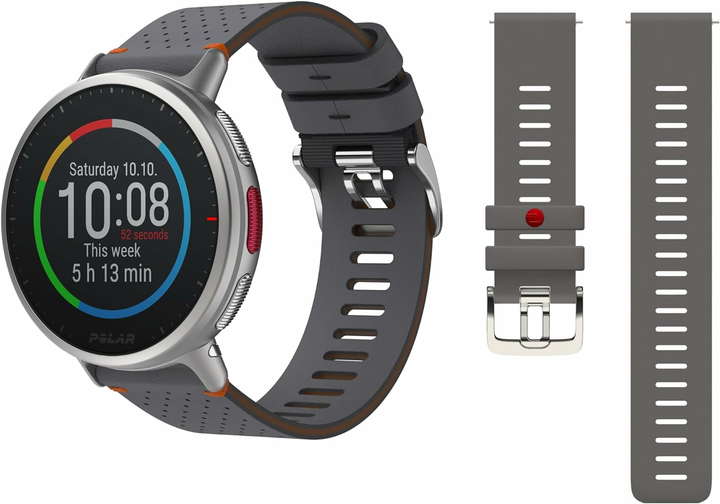 Polar Vantage V2 Premium Multisportuhr GPS Smartwatch GPS-Uhr orange grau