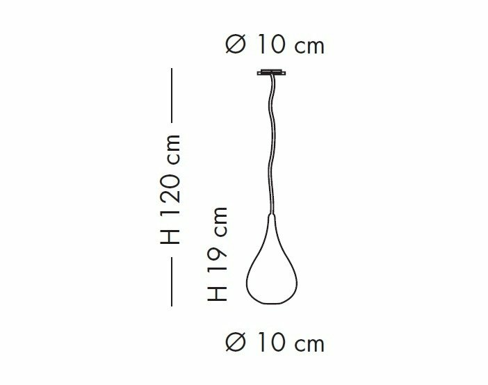 Hängeleuchte Gocce Pendelleuchte Deckenleuchte Deckenlampe Hängelampe Lampe Gold B-Ware - 8513080000000