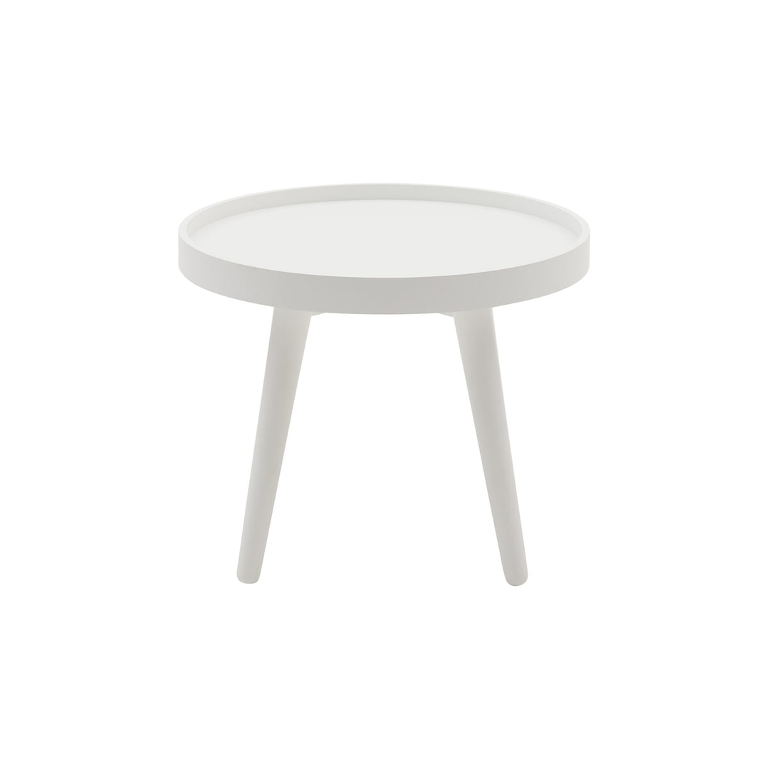 Softline Alma Beistelltisch Small Weiß Lackiert Tisch Zustelltisch Sofatisch B-Ware - 4251384254626