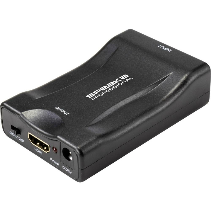 SpeaKa Professional AV Konverter Adapter  SP-9395928 SCART HDMI 1920x1080