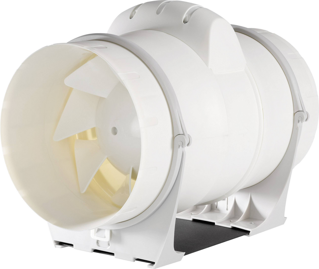 Wallair 20100296 Rohrlüfter 230 V 910 m³/h 20 cm Lüfter Belüftungstechnik