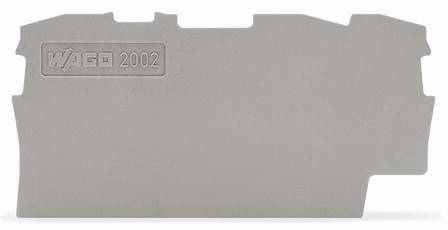 Wago 2002 1391 Abschluss Und Trennplatte Reihenklemmen Wago Reihenklemmen B-Ware - 4017332998734