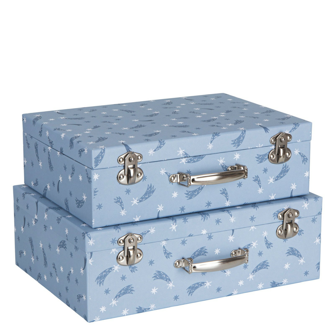 Bigso Box of Sweden Siri Kinder-Koffer Kofferset Reisekoffer 2er Set Make a Wish