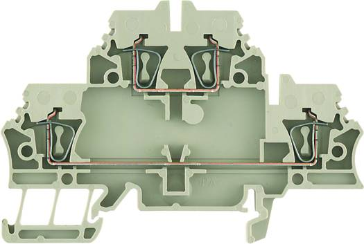 Weidmüller Doppelstock Reihenklemme Zdk 2.5/3 An Bl 150 St. Steckverbinder Klemme B-Ware