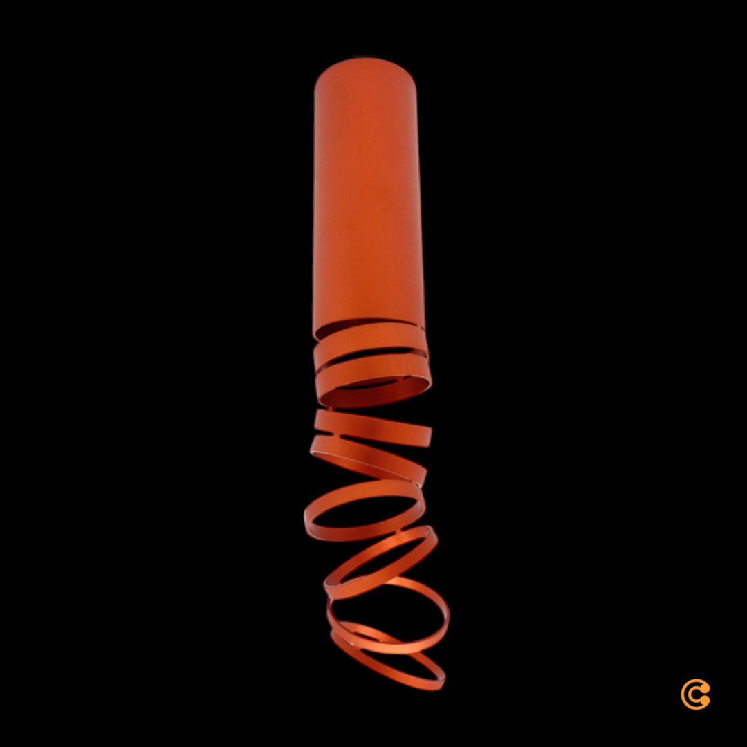 Decomposé Deckenleuchte orange Deckenlampe Designer-Lampe Leuchte Designerlampe