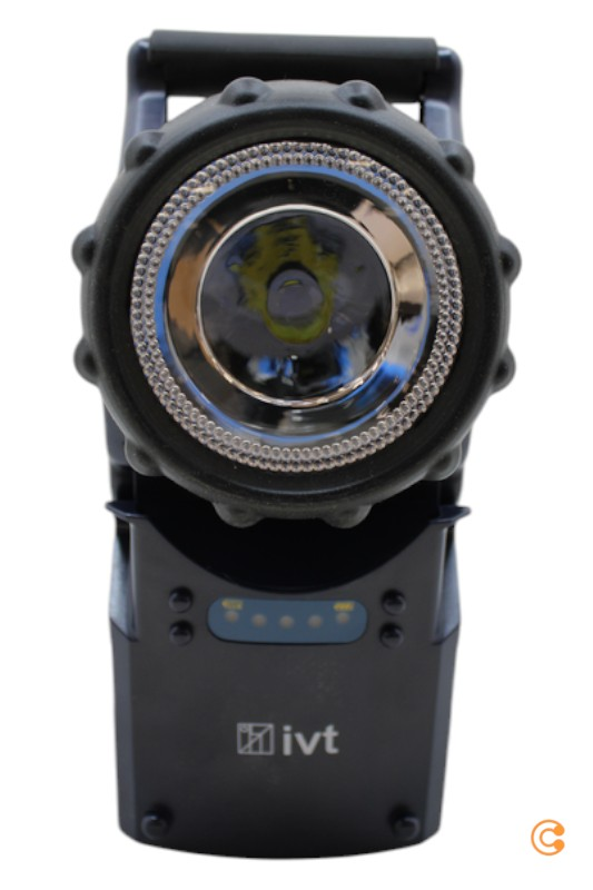 IVT SMD LED Batteriebetriebener Handscheinwerfer Scheinwerfer Lampe DEFEKTWARE