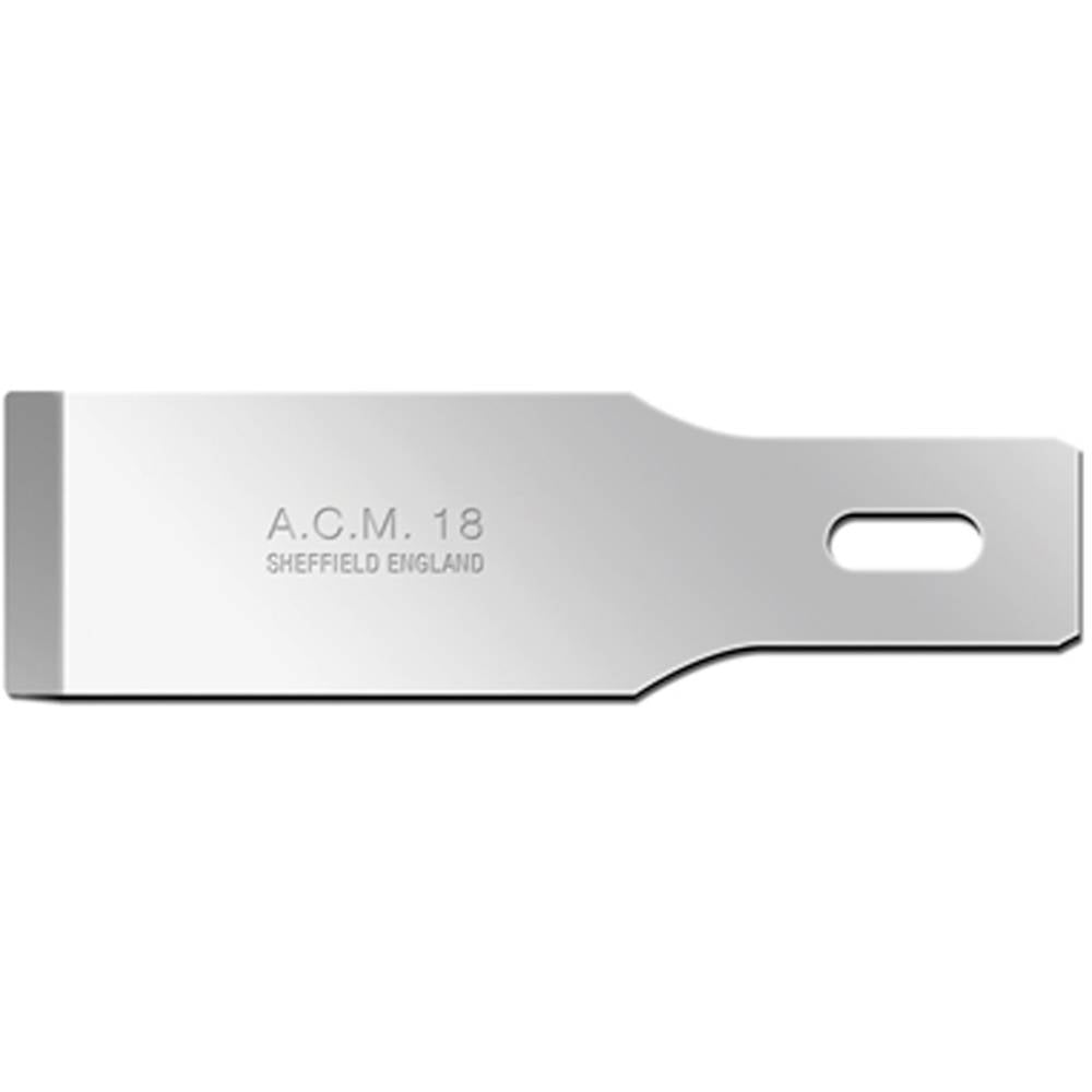 Acm18 Sm Skalpellklingen Ersatzklingen Skalpell Carbon 51 Mm 50 St B-Ware - 5033955091385