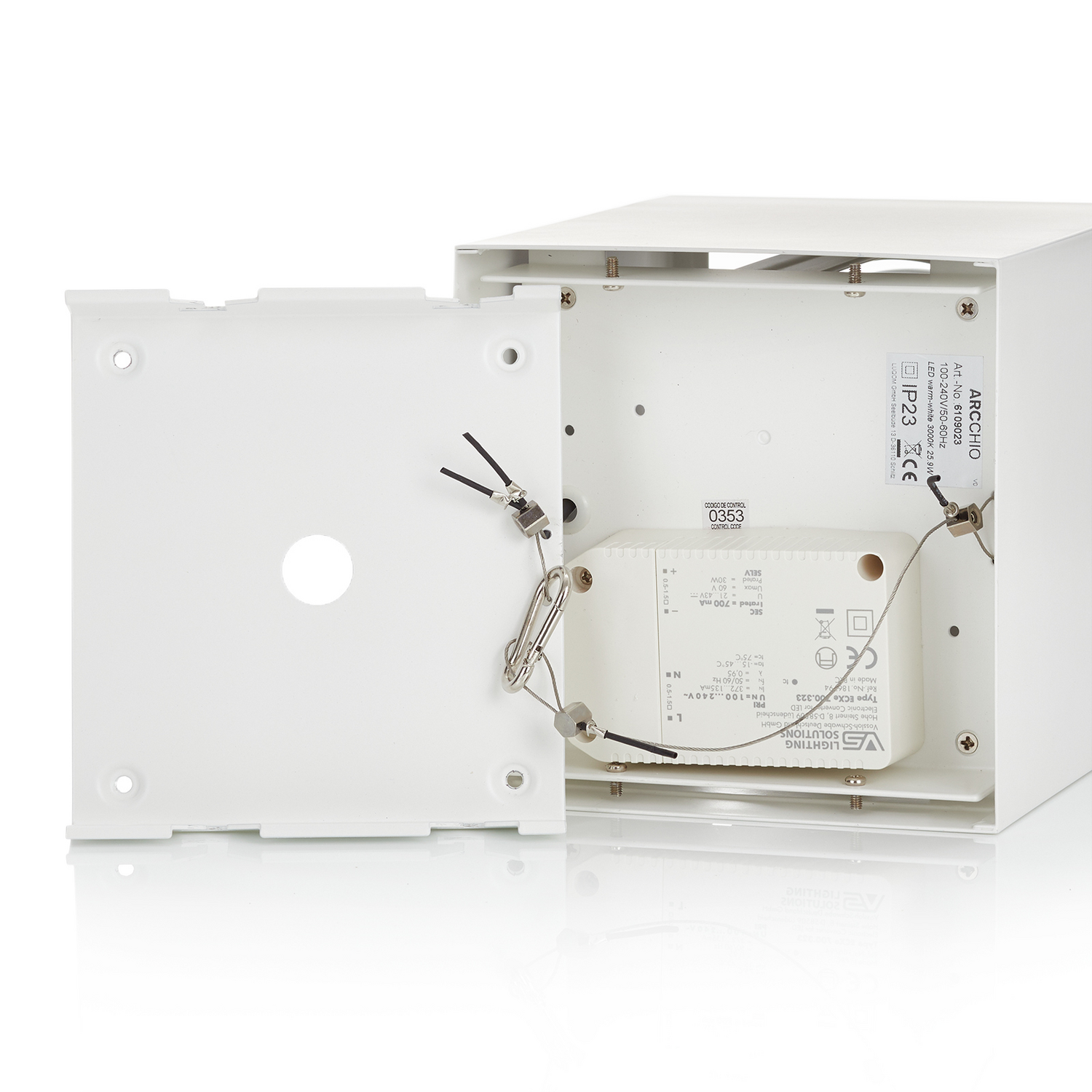 Arcchio Cirdan Led Deckenleuchte Lampe Deckenlampe Weiß Beleuchtung Siehe Text B-Ware - 4251096570892