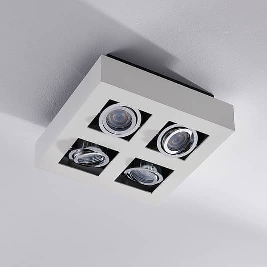 Arcchio Quadratische Led Deckenlampe Vince Wohnzimmerleuchte Siehe Text/Foto B-Ware - 4251096508178