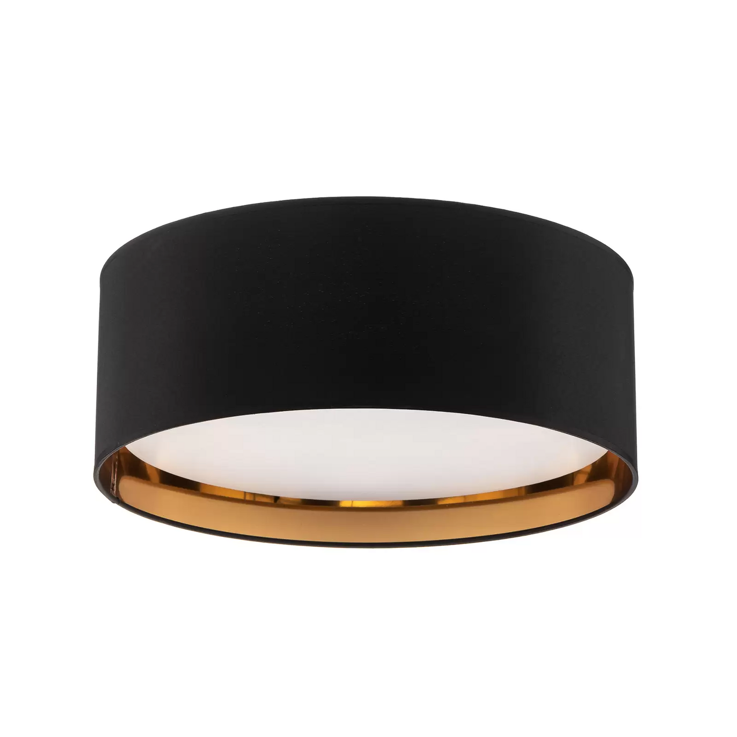 B-Ware Tk Lighting Deckenleuchte Bilbao Deckenlampe Deckenlicht Schwarz/Gold ø 45 Cm