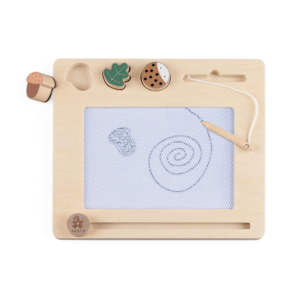 Sebra Zeichentafel Magnettafel Holz Woodland Kinder Magnetische Tafel Spielzeug B-Ware
