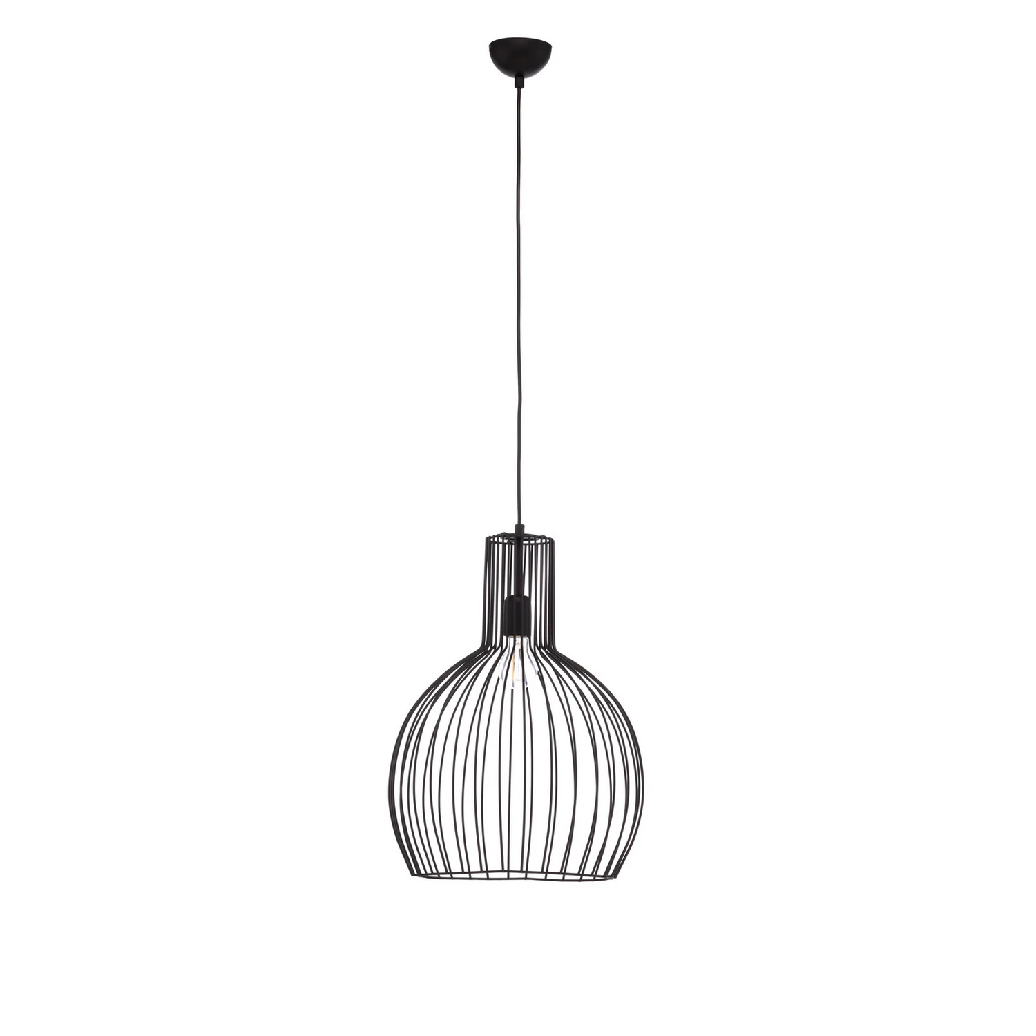 Hängelampe Fellini Mr 756 1 Flammig ø 38cm Schwarz Deckenlampe Deckenleuchte E27 B-Ware - 8681875641585