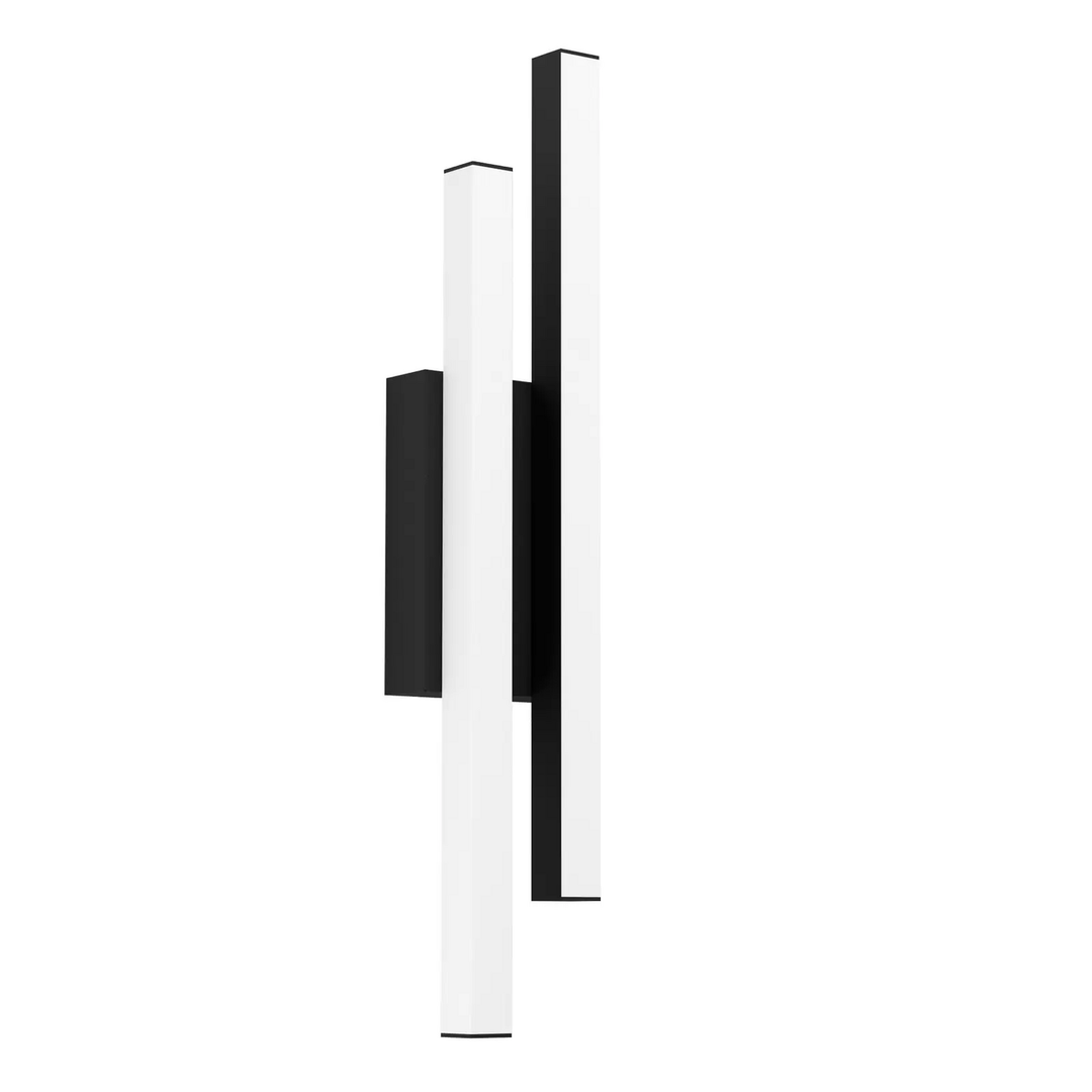 Eglo LED-Außenwandleuchte Serricella Wandleuchte Außenlampe Lampe schwarz weiß