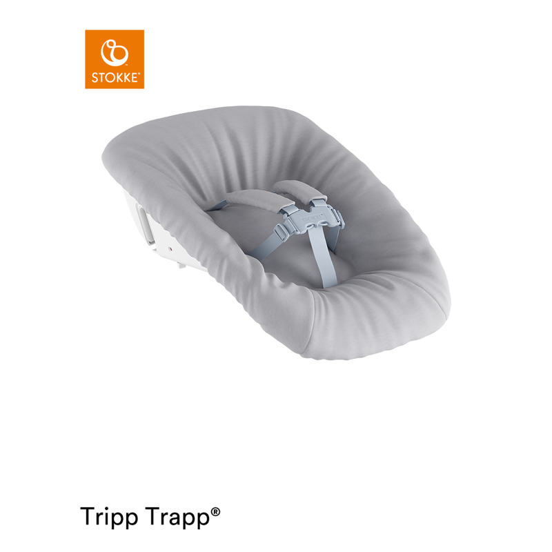 STOKKE Tripp Trapp Newborn Set Hochstuhl Aufsatz Sitzerhöhung Grey