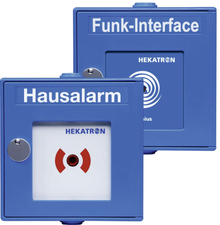 Hekatron FH.Genius Funk-Handtaster Funkhandtaster für Funksystem Genius Batterie