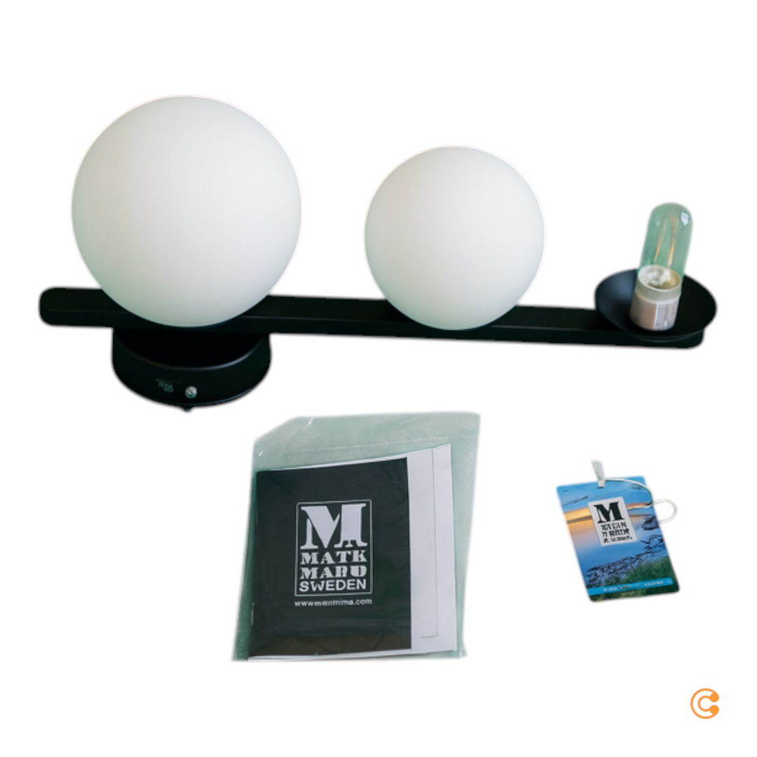 Markslöjd Puro Bad Wandleuchte Wandlampe Leuchte Lampe Siehe Text/Foto B-Ware - 7330024602854